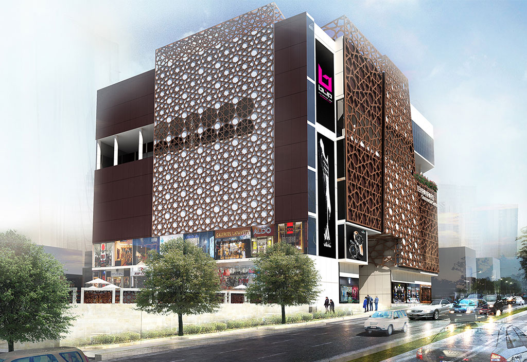 Facade Design of TehranPars Commercial Center